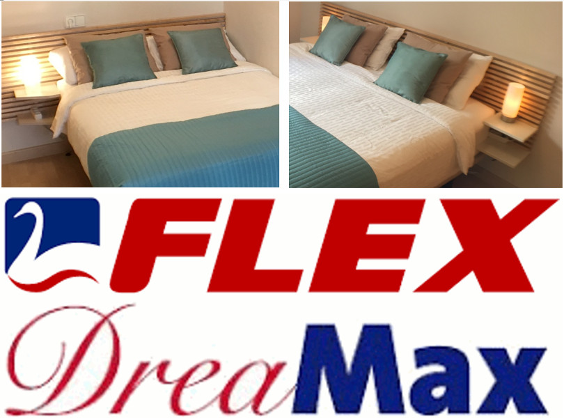 Hotel quality mattresses to help ensure a good nights sleep.